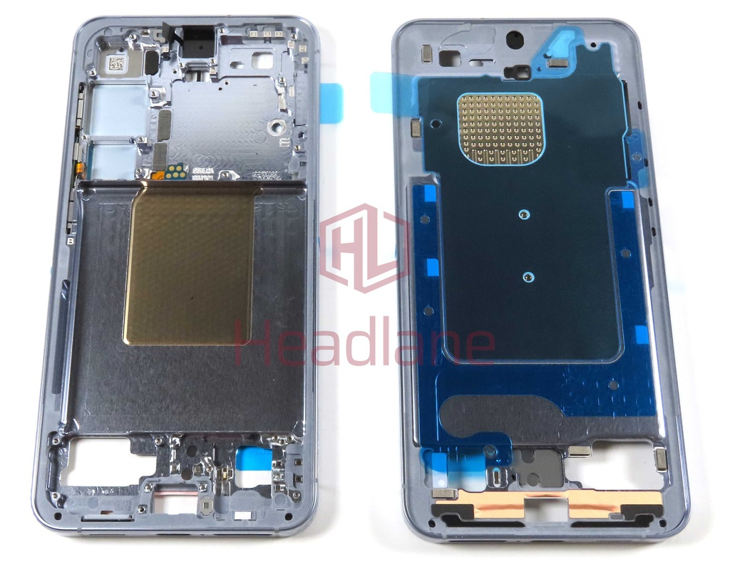 Samsung SM-S921 Galaxy S24 Display Frame / Chassis - Sapphire Blue