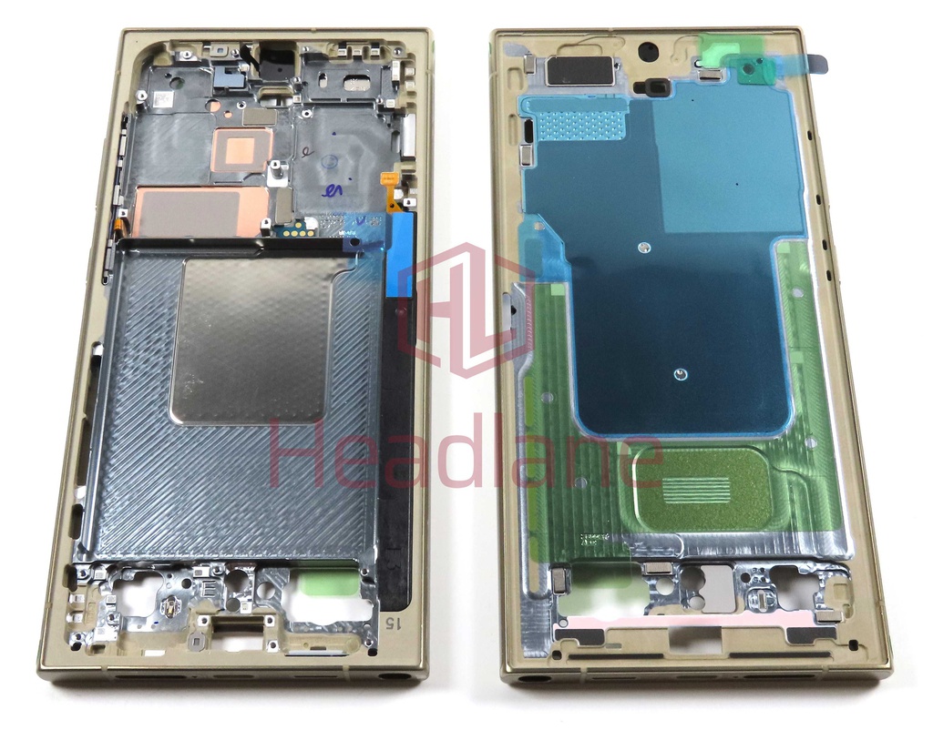Samsung SM-S928 Galaxy S24 Ultra Display Frame - Titanium Yellow
