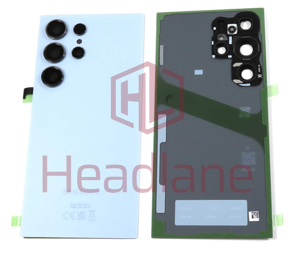 Samsung SM-S928 Galaxy S24 Ultra Back / Battery Cover - Titanium Blue