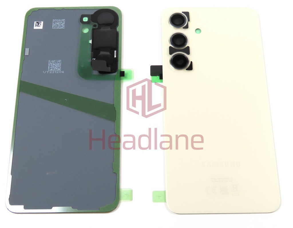 Samsung SM-S921 Galaxy S24 Back / Battery Cover - Amber Yellow