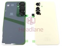 Samsung SM-S921 Galaxy S24 Back / Battery Cover - Amber Yellow