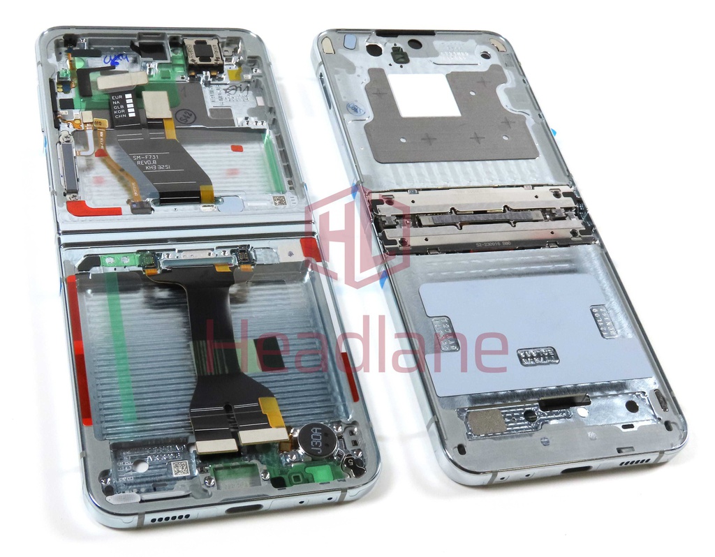 Samsung SM-F731 Galaxy Z Flip5 5G Display Frame - Mint