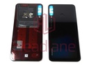 Huawei P40 Lite E Back / Battery Cover - Midnight Black