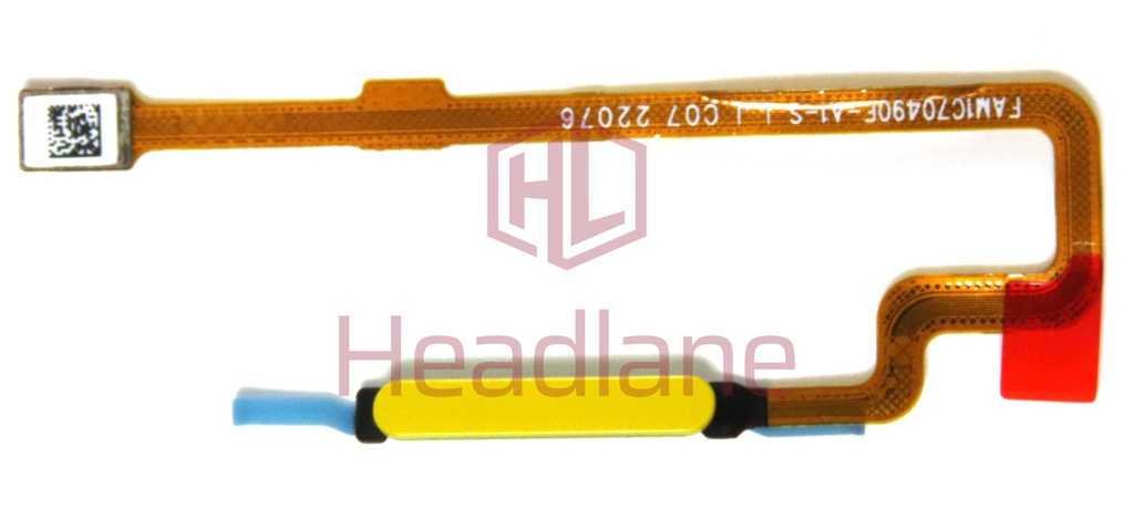 Xiaomi Poco M4 5G Fingerprint Reader / Sensor - Yellow