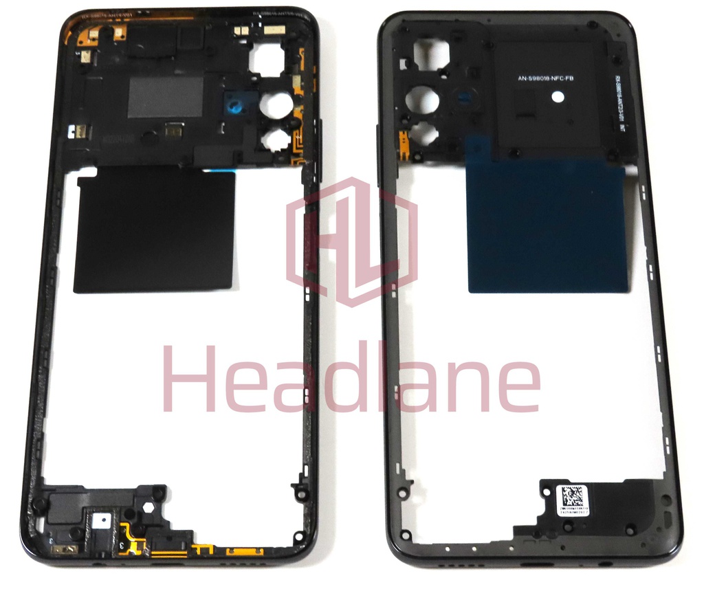 Xiaomi Redmi Note 11S 5G Middle Cover / Chassis - Black