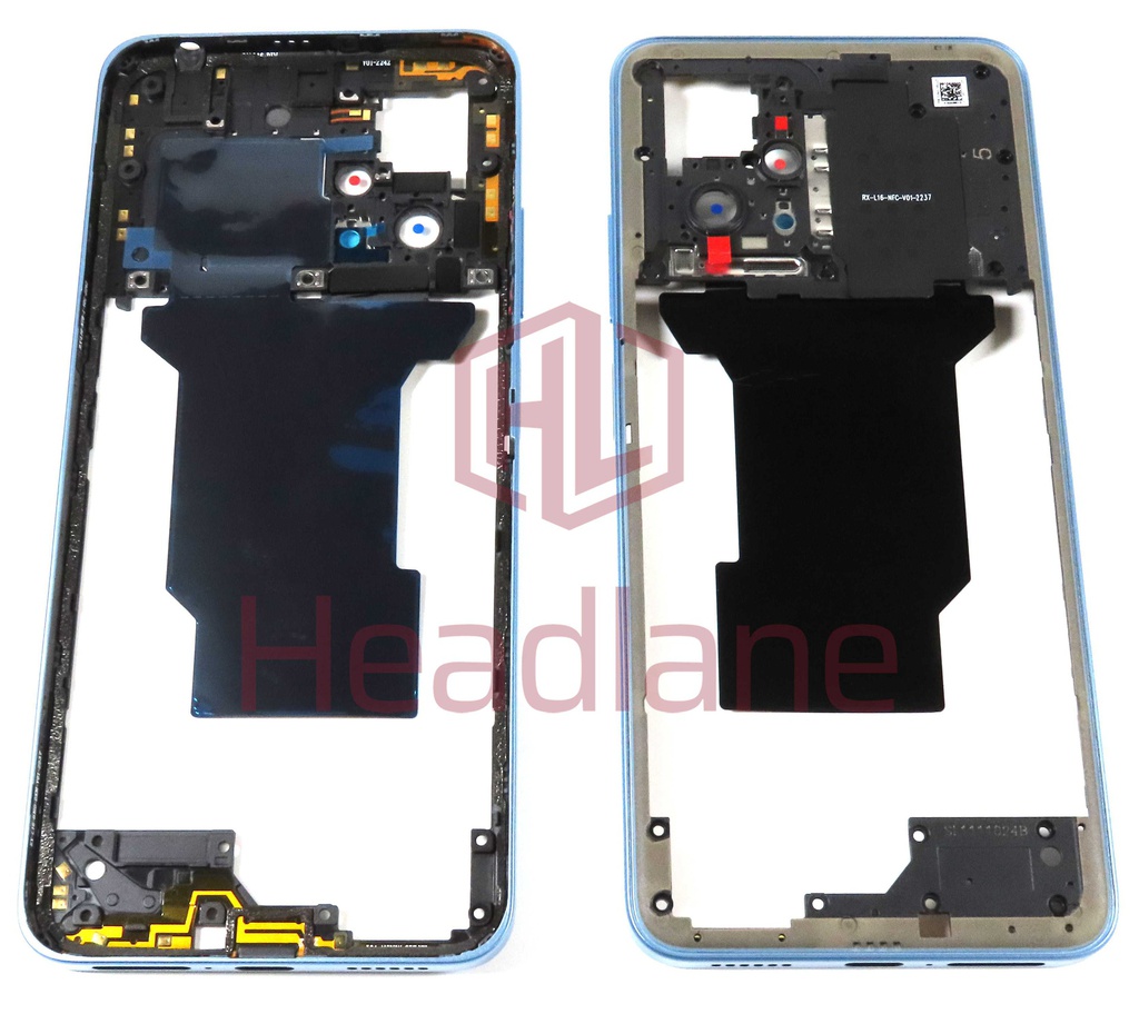 Xiaomi Poco X4 GT Middle Cover / Chassis - Blue
