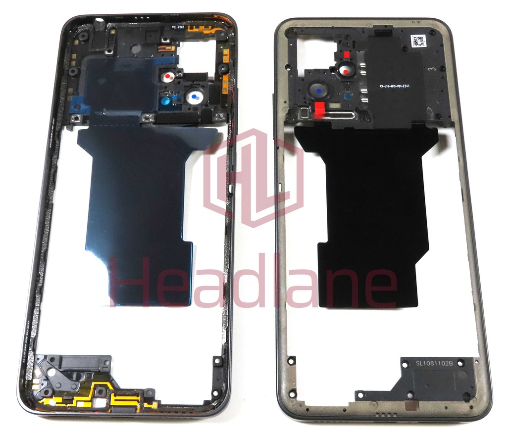 Xiaomi Poco X4 GT Middle Cover / Chassis - Black
