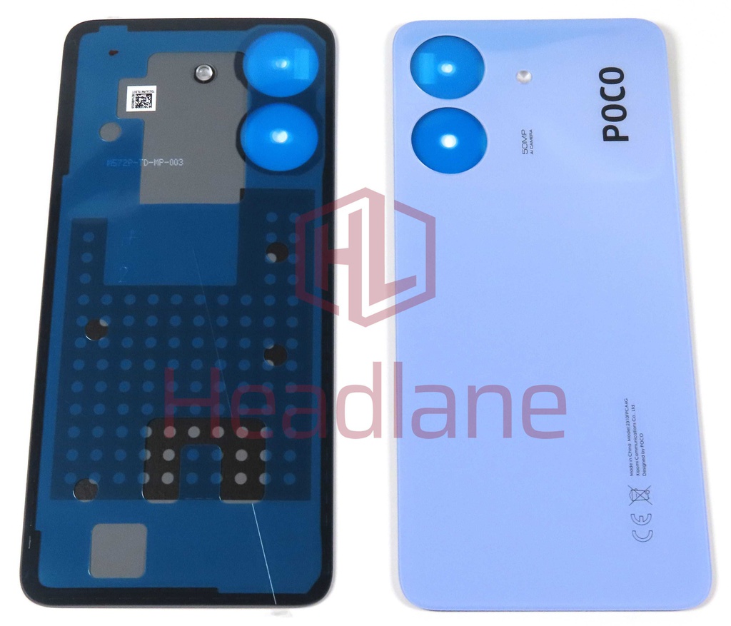Xiaomi Poco C65 Back / Battery Cover - Light Blue