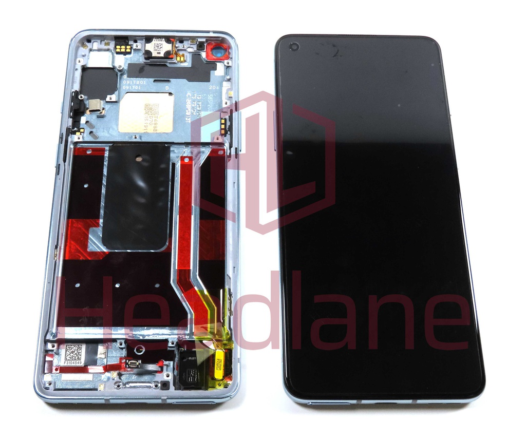 OnePlus 8T LCD Display / Screen + Touch - Silver