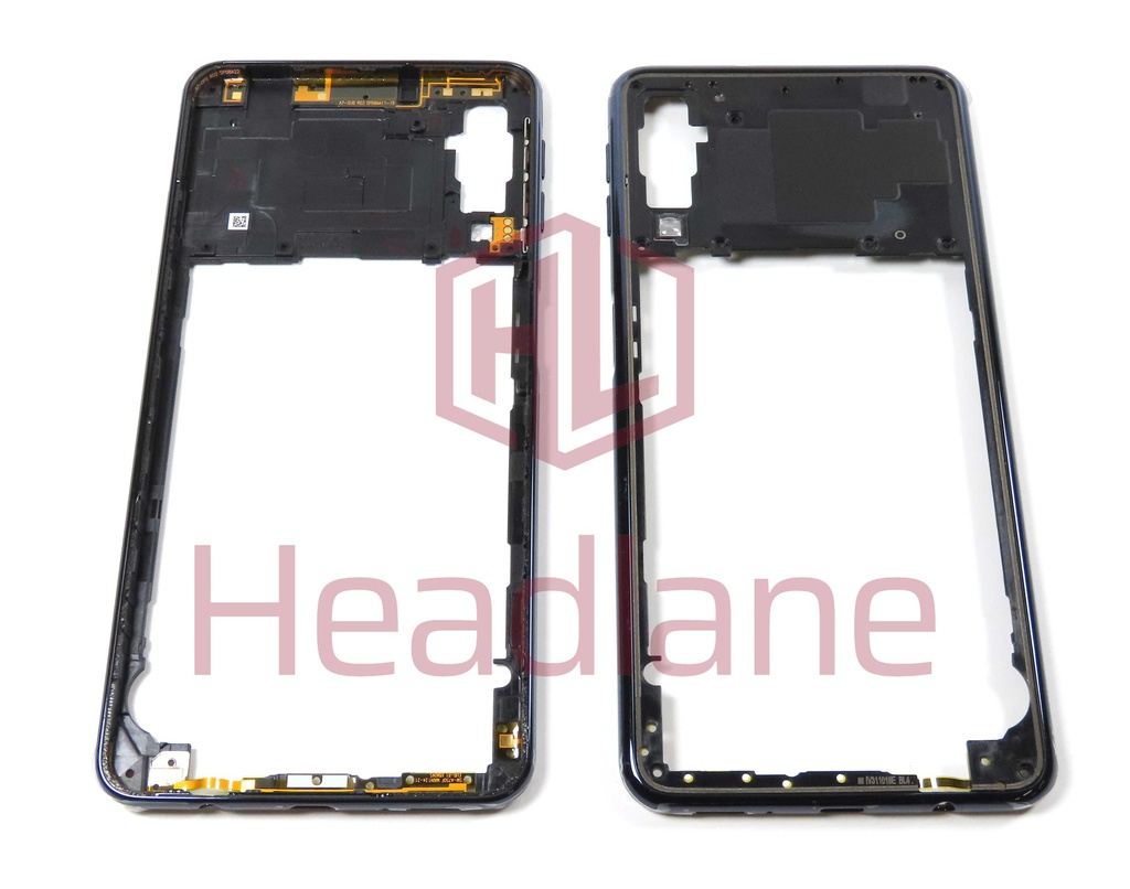 Samsung SM-A750 Galaxy A7 (2018) Middle Cover / Chassis - Black