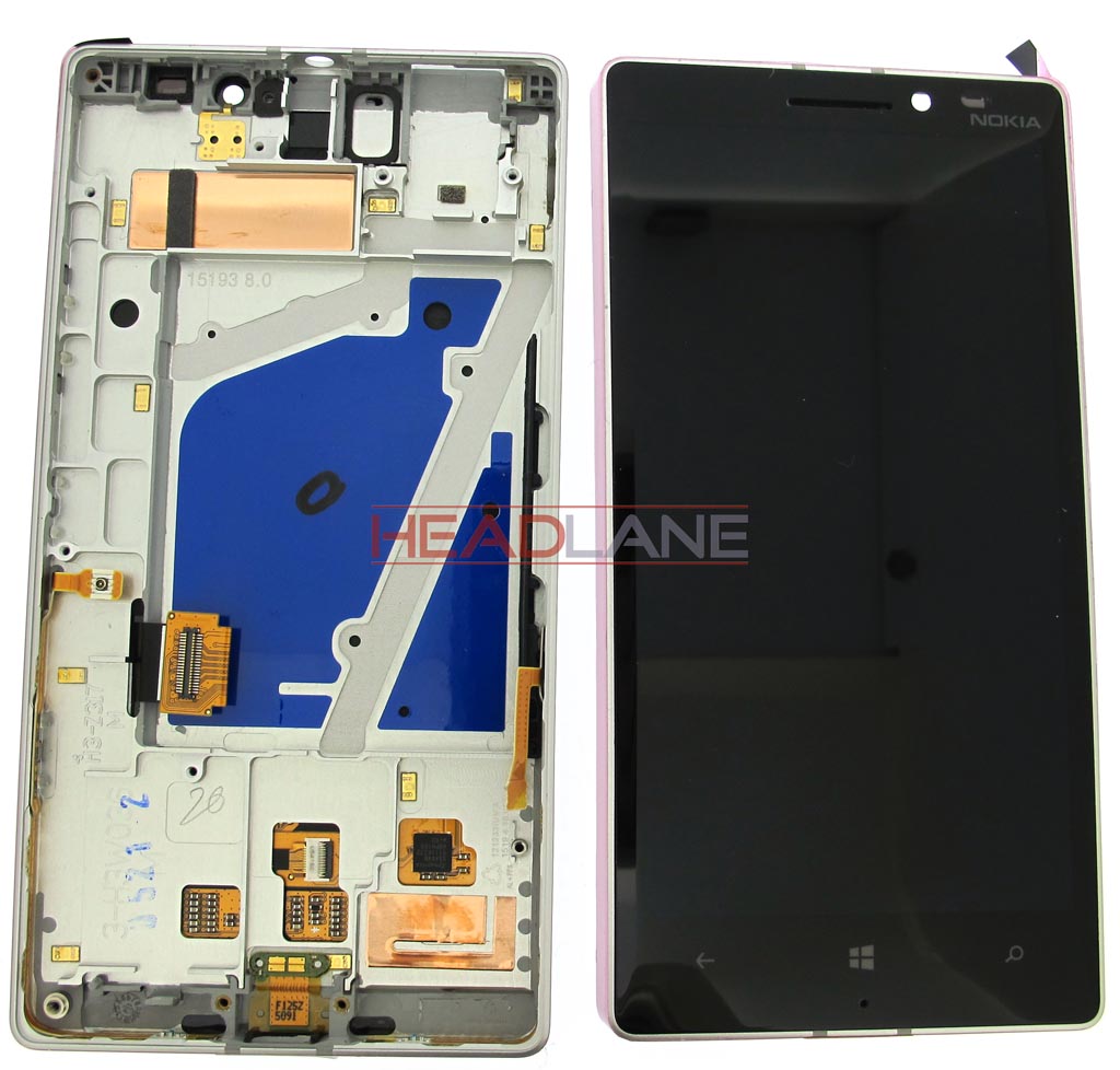 Nokia Lumia 930 LCD Display / Screen + Touch - Silver