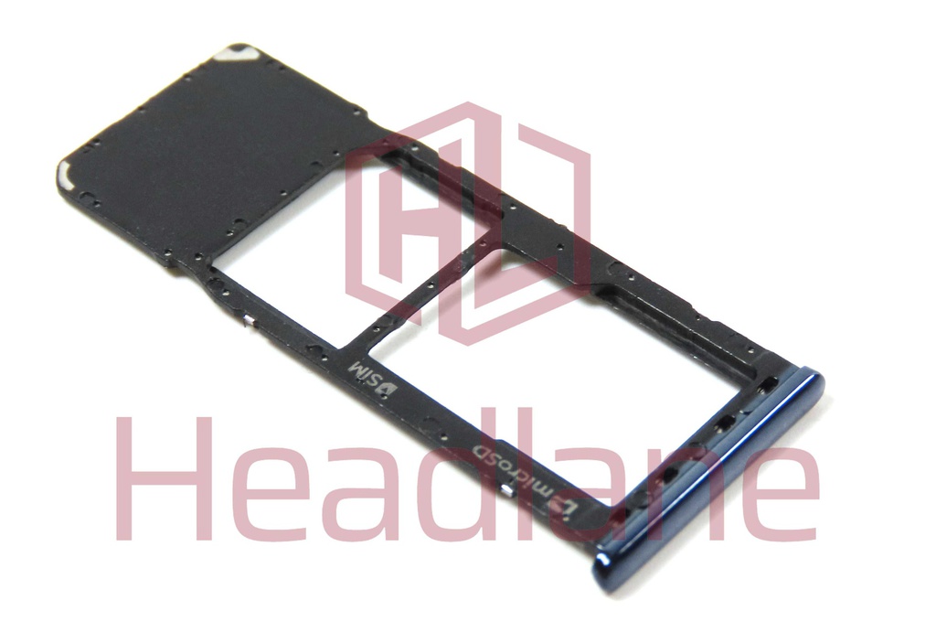Samsung SM-A750 Galaxy A7 (2018) SIM Card Tray - Black (Single)