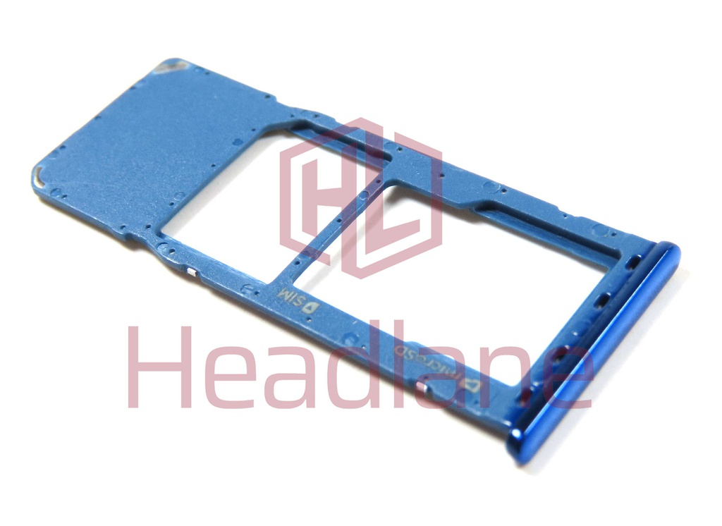Samsung SM-A750 Galaxy A7 (2018) SIM Card Tray - Blue (Single)