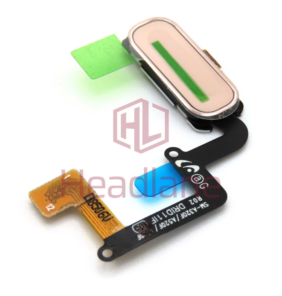 Samsung SM-A320 A520 Galaxy A3 / A5 (2017) Home Button / Key - Pink
