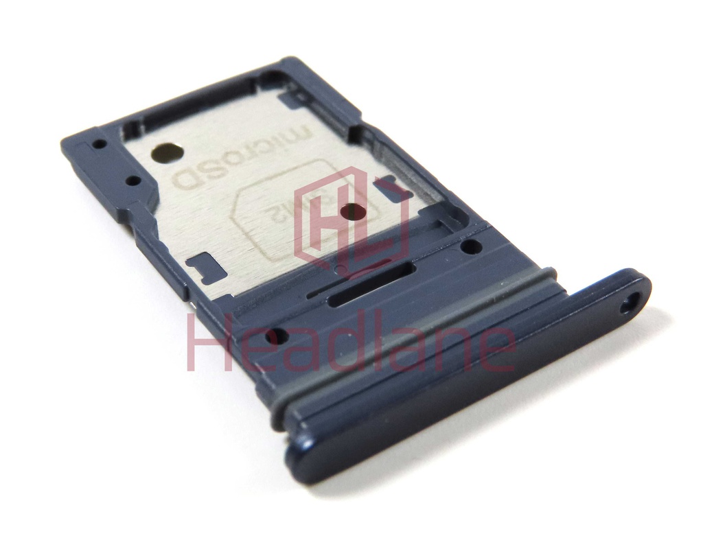 Samsung SM-A356 Galaxy A35 5G SIM Card Tray - Black (Awesome Navy)