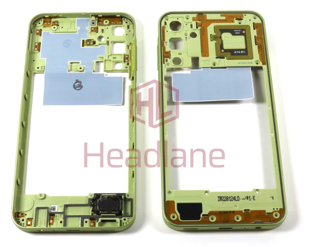 Samsung SM-A156 Galaxy A15 5G Middle Cover / Chassis - Yellow