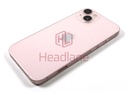 iPhone 13 Back / Battery Cover + Small Parts - Pink (Pulled - Grade A)