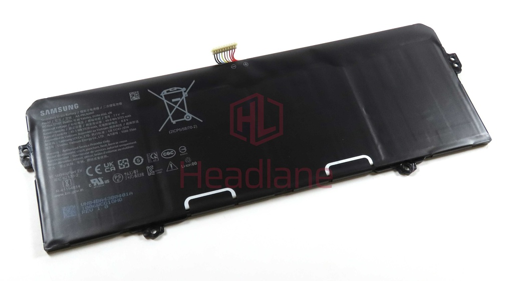 Samsung XE520QEA Galaxy Chromebook2 360 12.4" AA-PBLN4MT 44Wh Internal Battery