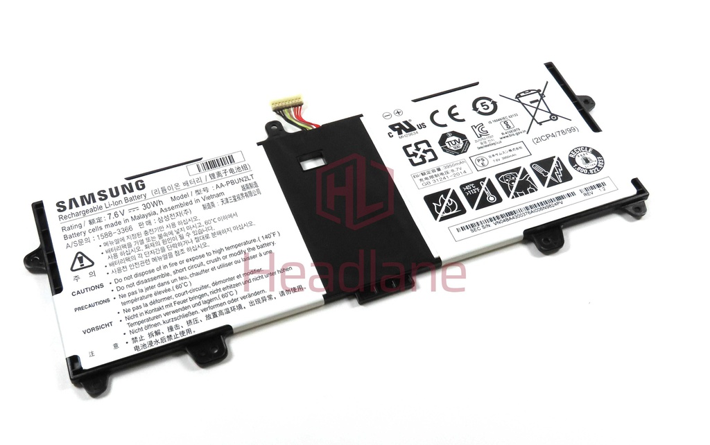 Samsung NP900X3T Notebook 9 13.3" AA-PBUN2LT 30Wh Internal Battery