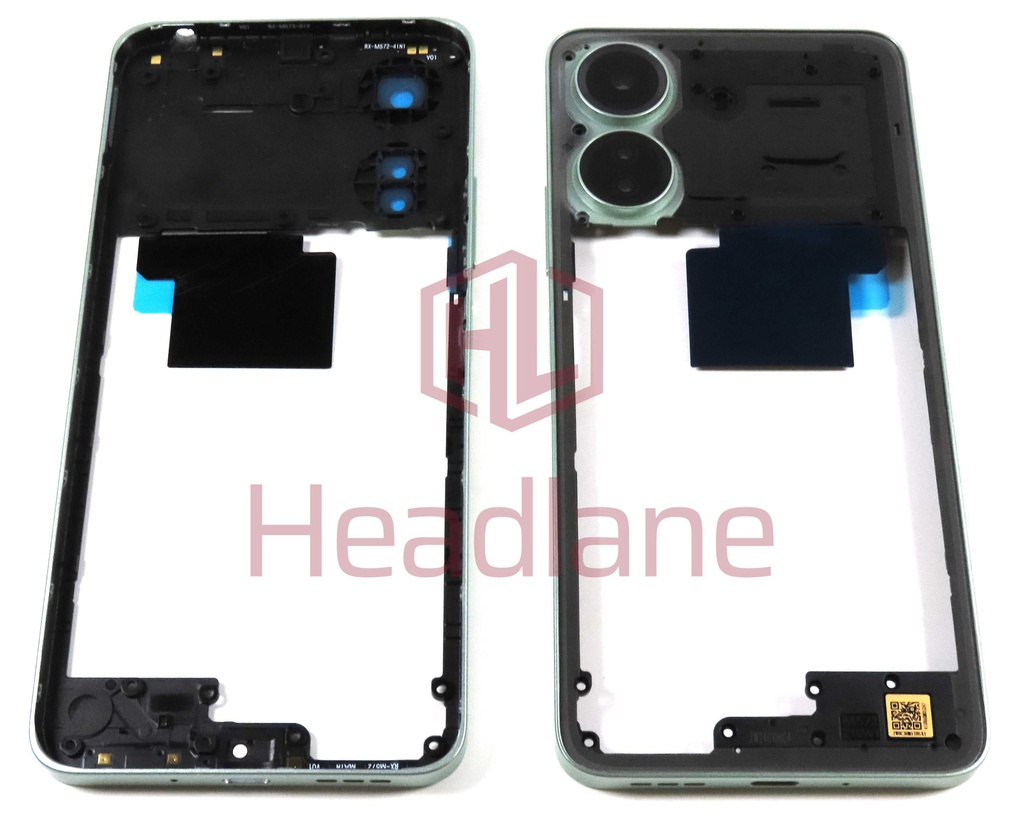 Xiaomi Redmi 13C Middle Cover / Chassis - Green