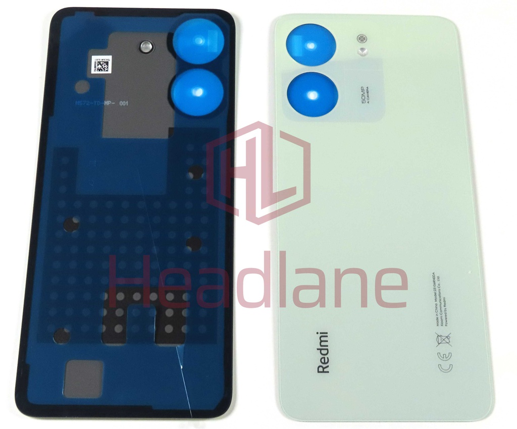 Xiaomi Redmi 13C Back / Battery Cover - Green