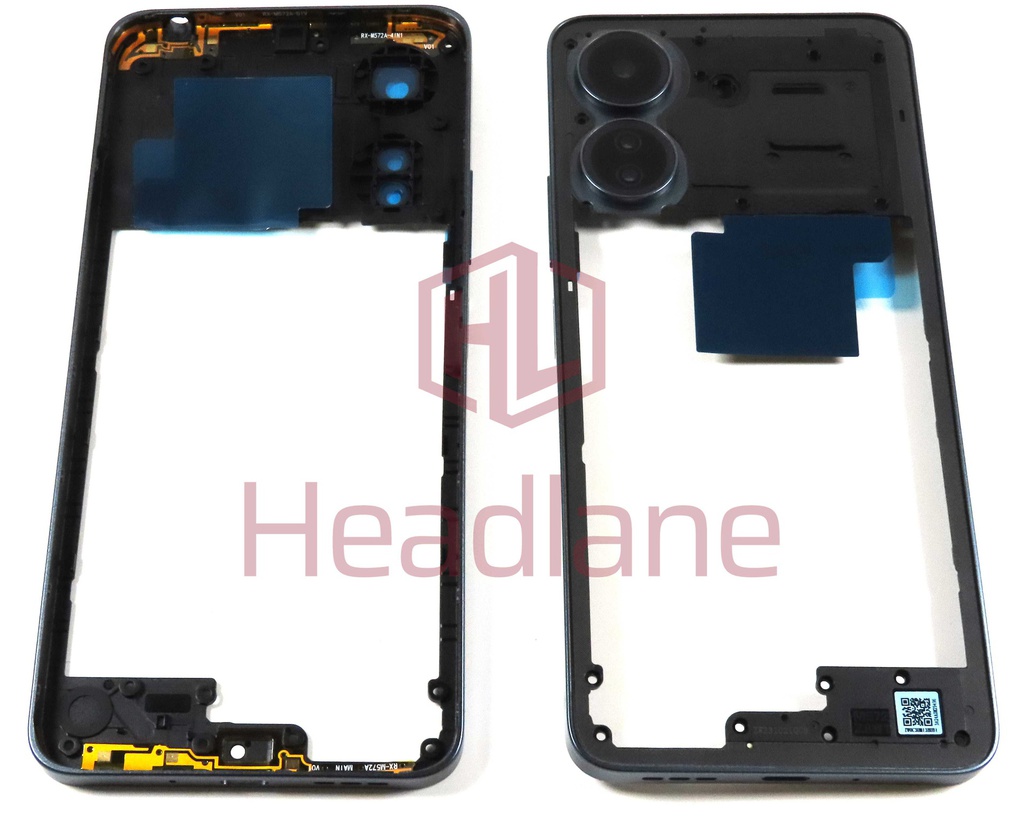 Xiaomi Redmi 13C Middle Cover / Chassis - Dusty Blue
