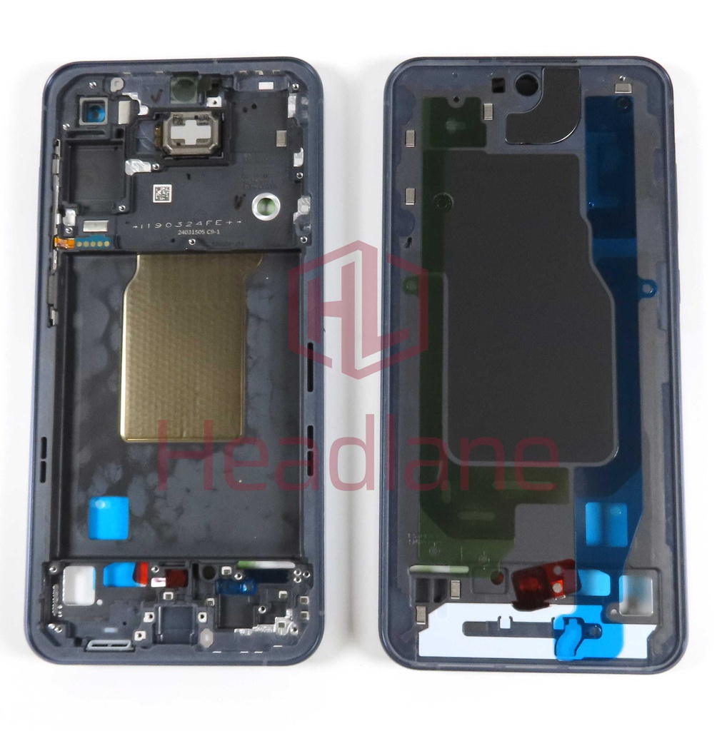 Samsung SM-A556 Galaxy A55 5G Display Frame - Black (Awesome Navy)