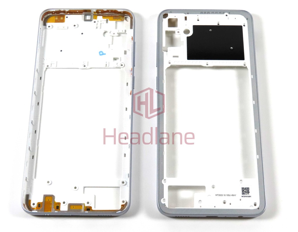 Samsung SM-A055 Galaxy A05 Middle Cover / Chassis - Silver