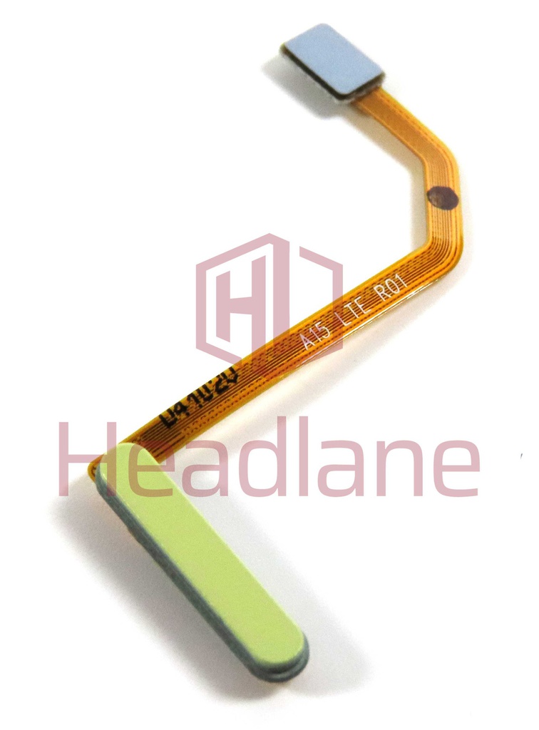 Samsung SM-A155 Galaxy A15 4G Fingerprint Reader / Sensor - Yellow