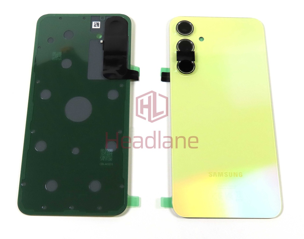 Samsung SM-A556 Galaxy A55 5G Back / Battery Cover - Yellow (Awesome Lemon)