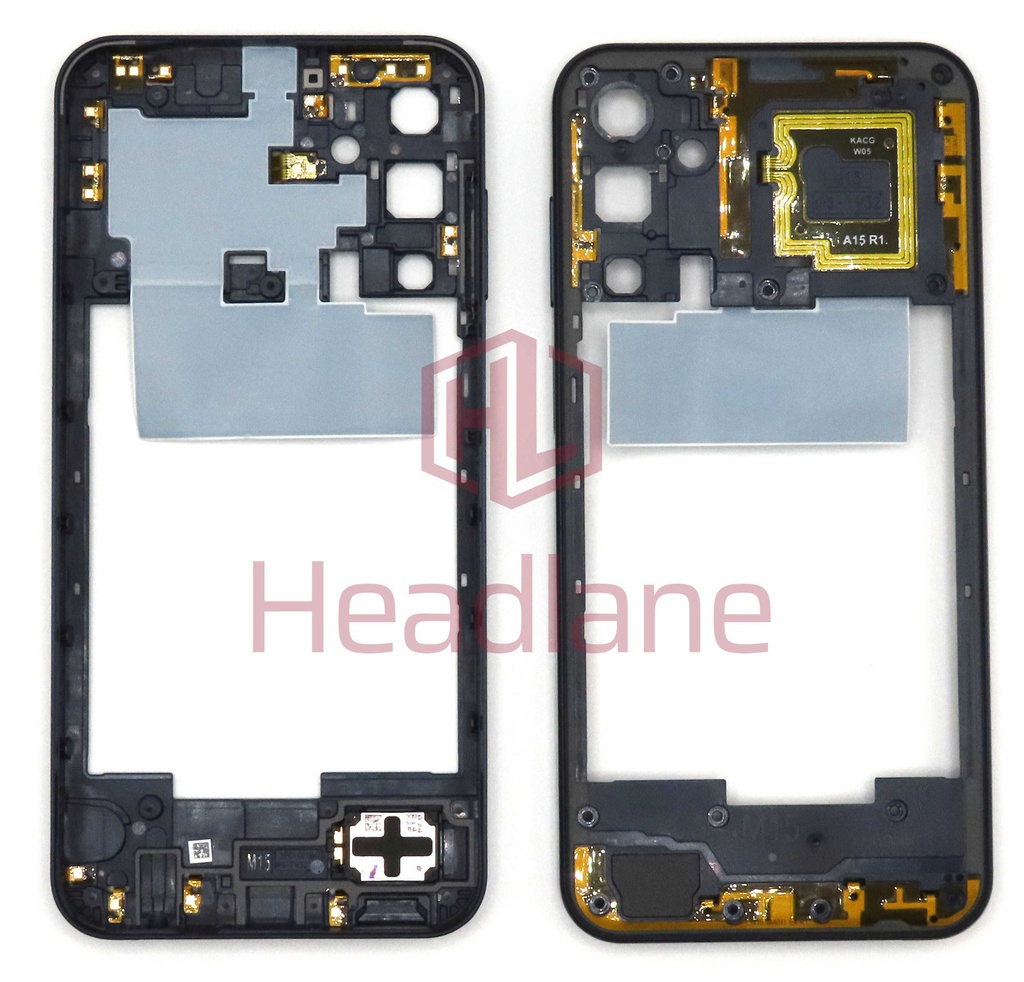 Samsung SM-M156 Galaxy M15 5G Middle Cover / Chassis - Dark Blue
