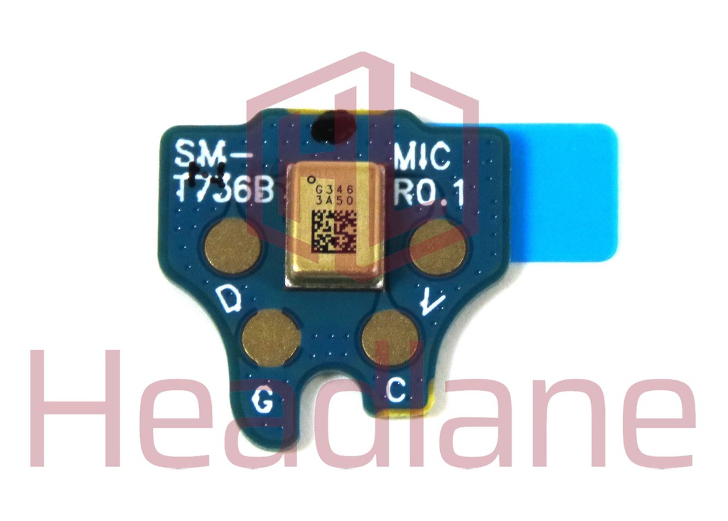 Samsung SM-T733 T736 Galaxy Tab S7 FE Microphone Board