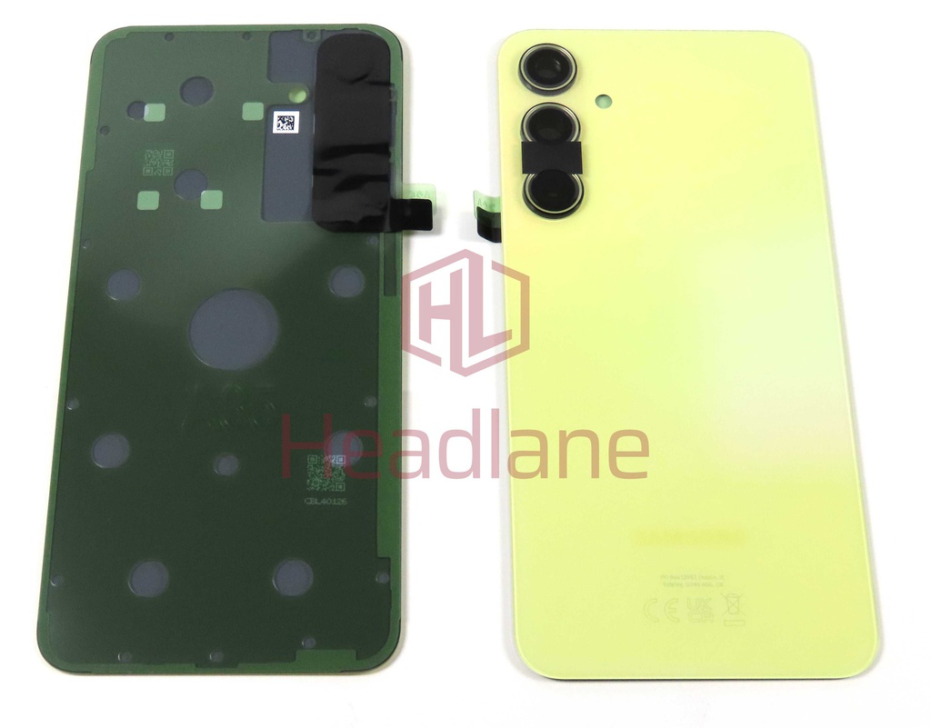 Samsung SM-A356 Galaxy A35 5G Back / Battery Cover - Yellow (Awesome Lemon)