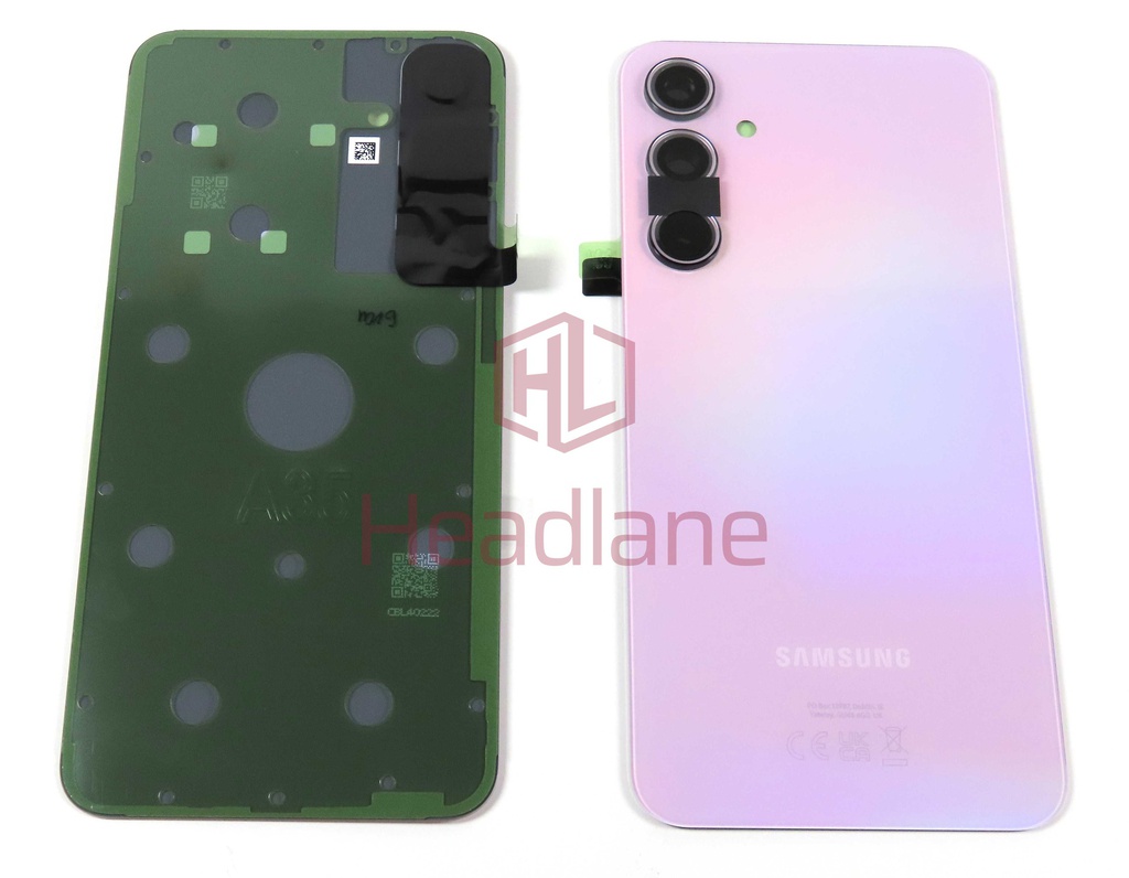Samsung SM-A356 Galaxy A35 5G Back / Battery Cover - Pink (Awesome Lilac)