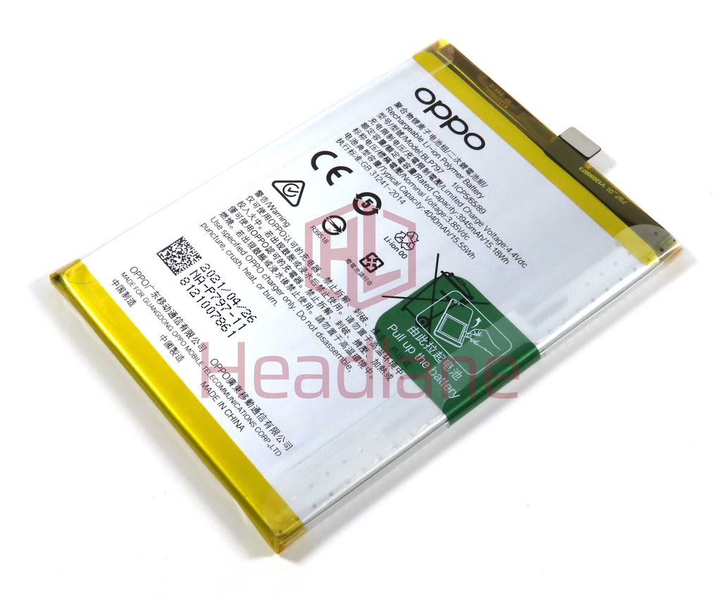Oppo CPH2161 PDYM20 PDYT20 A73 5G / A72 5G BLP797 4040mAh Internal Battery