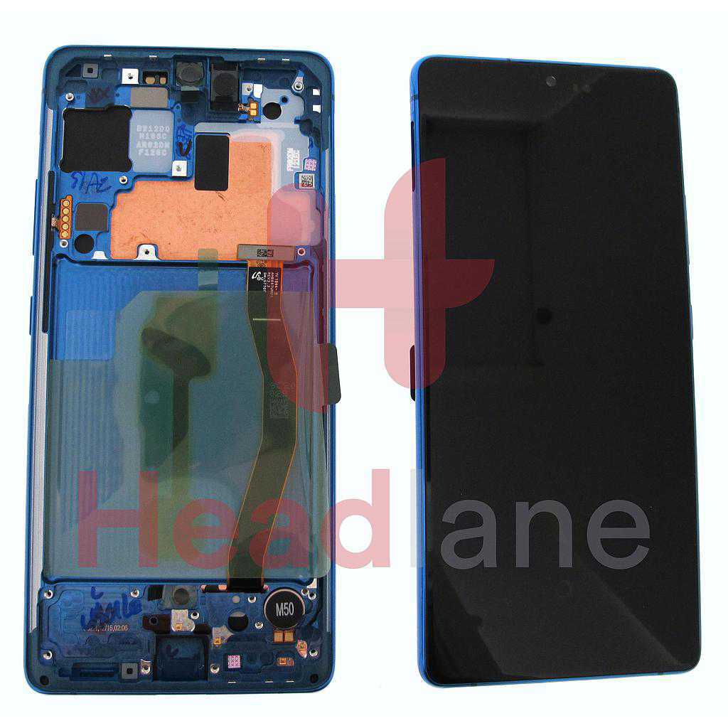 Samsung SM-G770 Galaxy S10 Lite LCD Display / Screen + Touch - Blue (No Box)