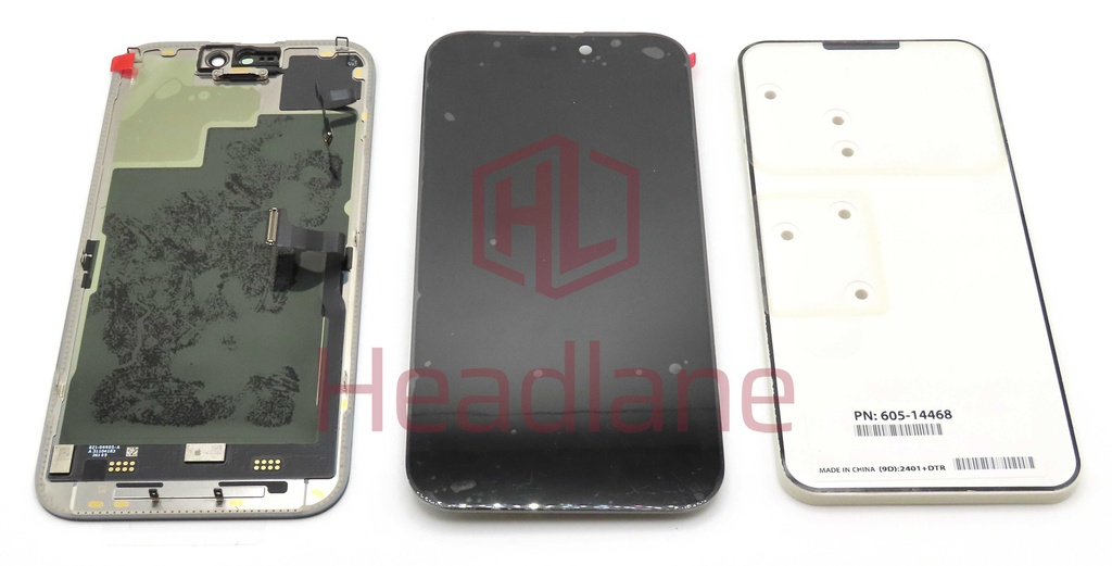 Apple iPhone 15 Pro OLED Display / Screen (Service Pack - Repacked)