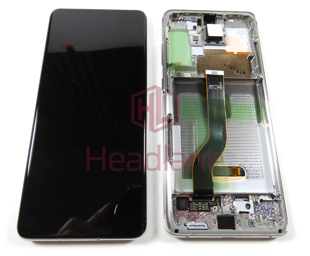 Samsung SM-G986 Galaxy S20+ / S20 Plus LCD Display / Screen + Touch - White (No Camera) (No Box)