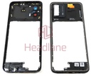 Motorola XT2335 Moto G53 Back / Middle Cover / Chassis - Blue