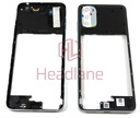 Motorola XT2227 Moto E32 Middle Cover / Chassis - Silver