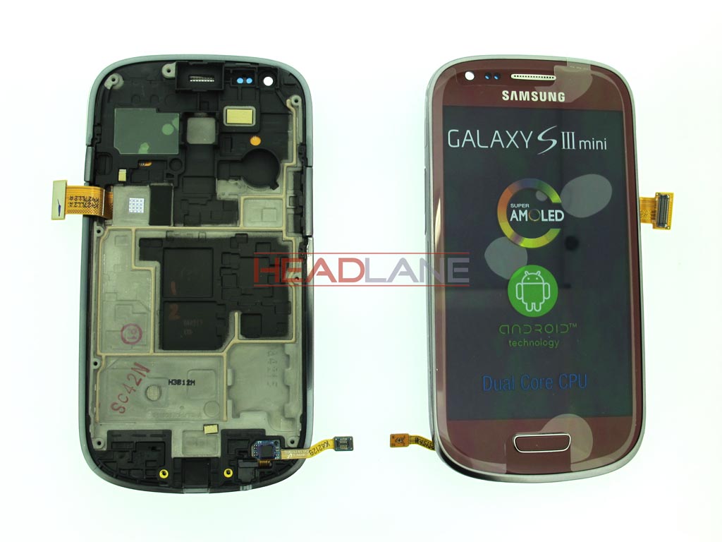 Samsung GT-I8190 Galaxy S3 Mini LCD Display / Screen + Touch - Red