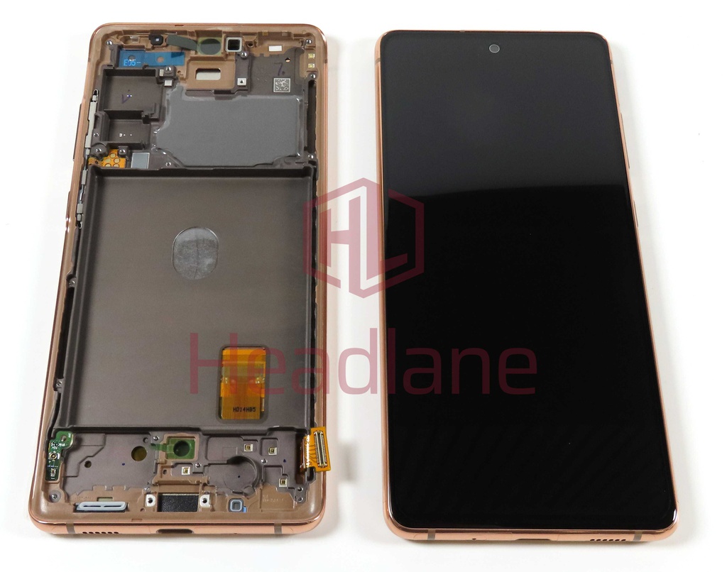 Samsung SM-G781 Galaxy S20 FE 5G LCD Display / Screen + Touch - Cloud Orange (No Box)