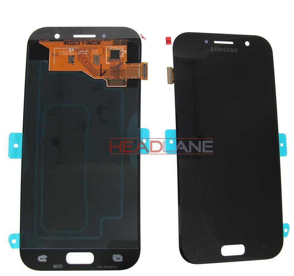 Samsung SM-A520 Galaxy A5 (2017) LCD Display / Screen + Touch - Black (No Box)
