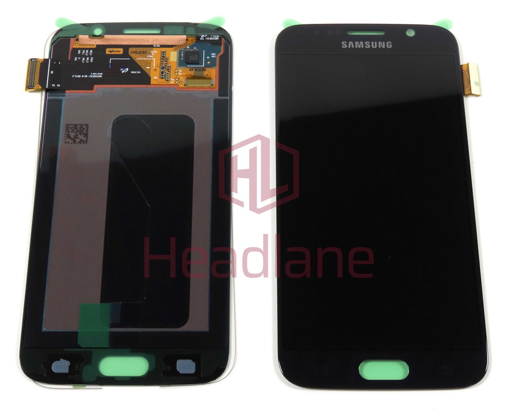 Samsung SM-G920F Galaxy S6 LCD Display / Screen + Touch - Black (No Box)