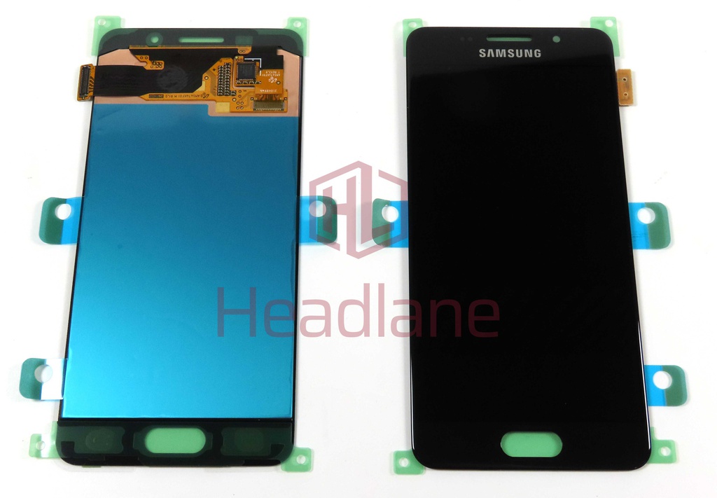Samsung SM-A310 Galaxy A3 (2016) LCD Display / Screen + Touch - Black / Gold (No Box)