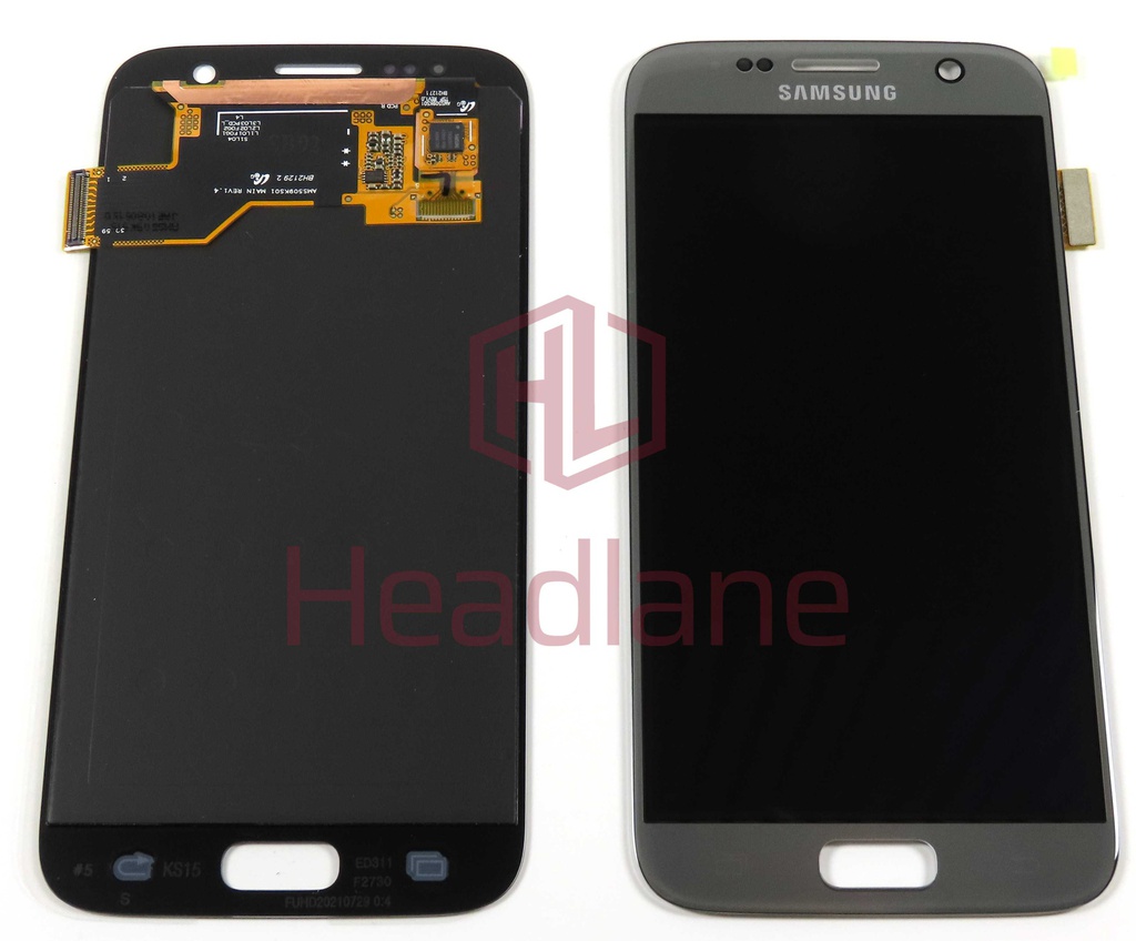 Samsung SM-G930F Galaxy S7 LCD Display / Screen + Touch - Silver (No Box)
