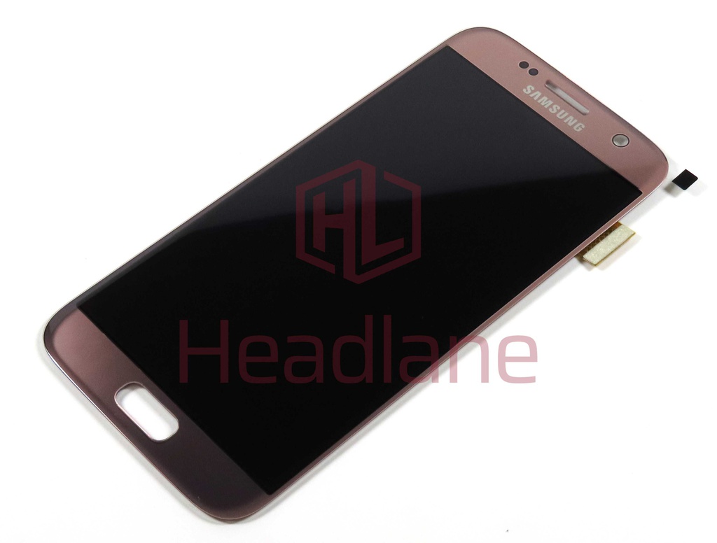 Samsung SM-G930F Galaxy S7 LCD Display / Screen + Touch - Pink Gold (No Box)