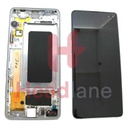 Samsung SM-G975 Galaxy S10+ / S10 Plus LCD Display / Screen + Touch - Prism Silver (No Box)