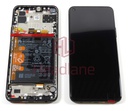 Huawei P40 Lite 5G LCD Display / Screen + Touch + Battery Assembly - Midnight Black (No Box)