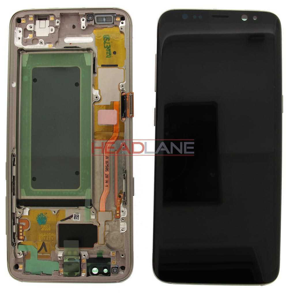 Samsung SM-G950 Galaxy S8 LCD Display / Screen + Touch - Gold (No Box)
